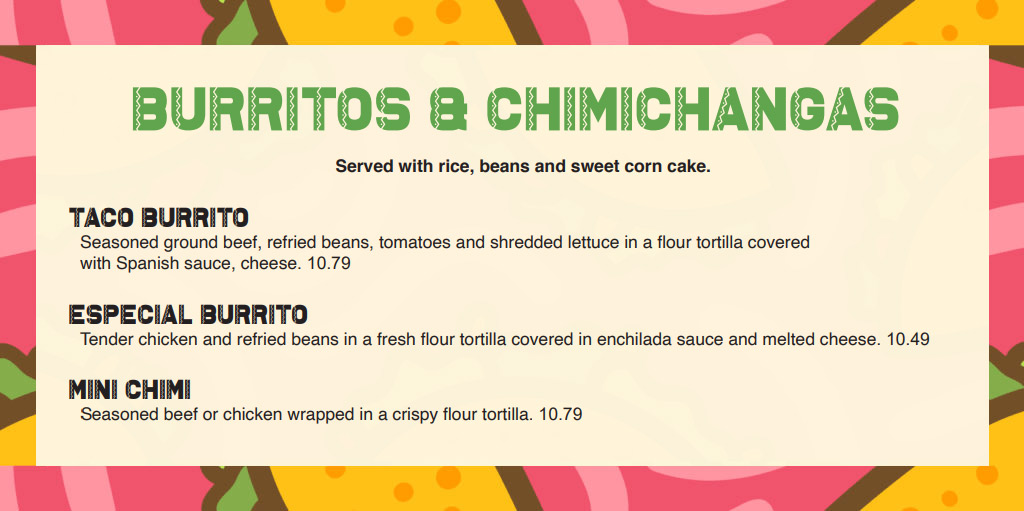 burritos-chimichangas